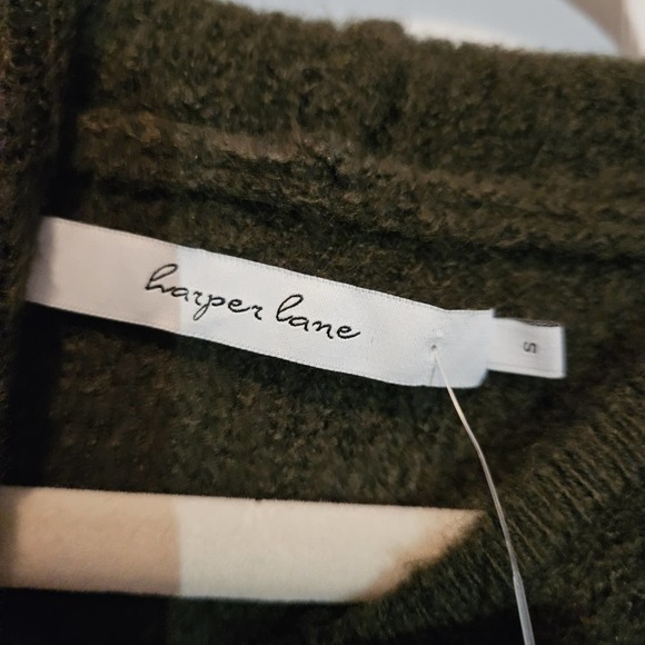 NWT Harper‎ Lane Craysa Side Split Hooded Pullover Size Small Stitch Fix - Picture 4 of 6